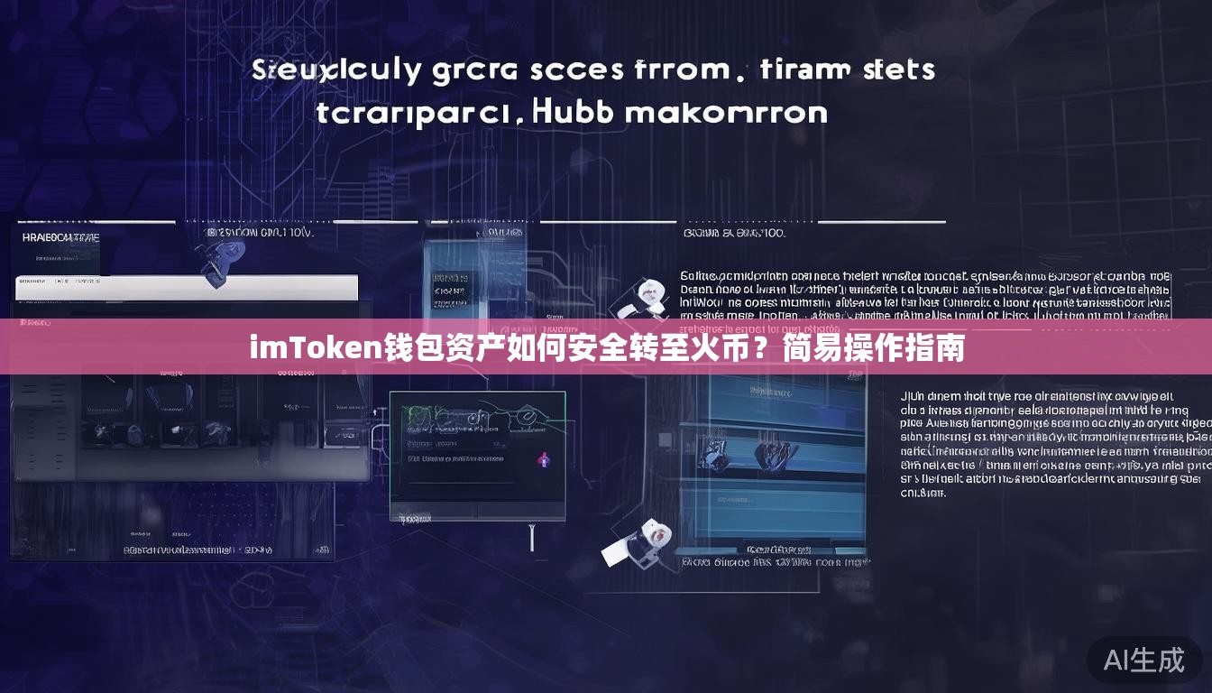 imToken钱包资产如何安全转至火币？简易操作指南