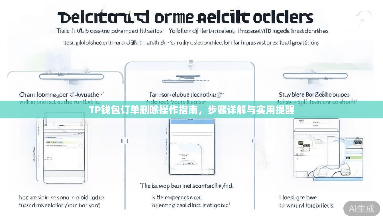 TP钱包订单删除操作指南,步骤详解与实用提醒 TP钱包订单删除操作指南,步骤详解与实用提醒