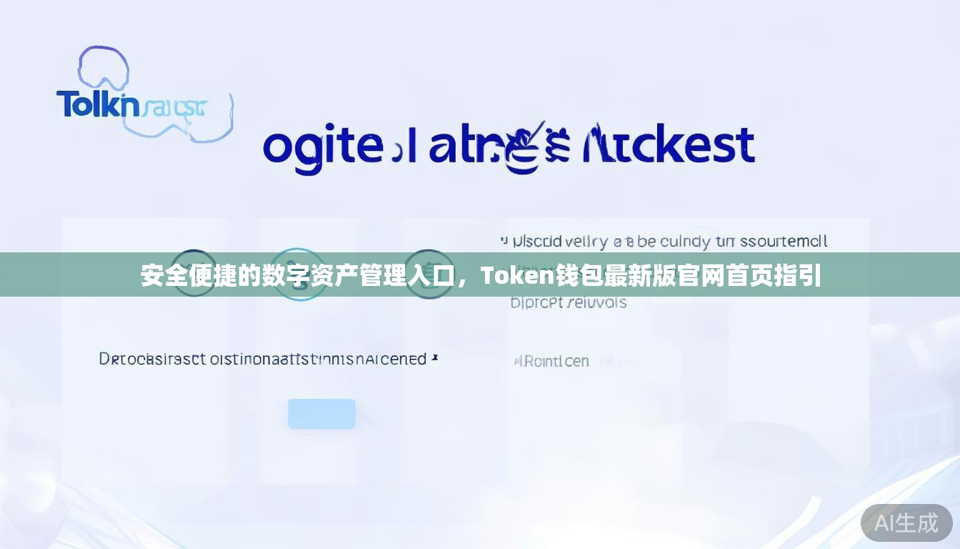 安全便捷的数字资产管理入口，Token钱包最新版官网首页指引