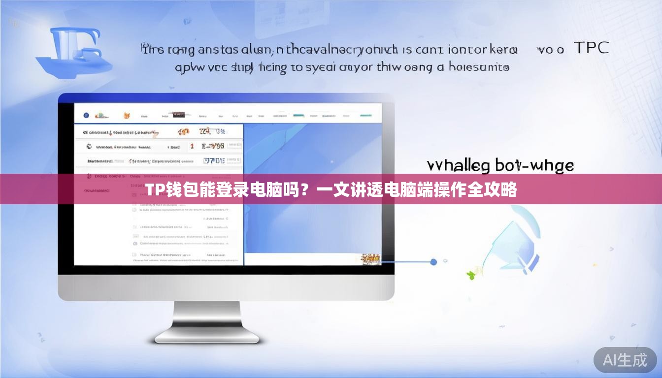 TP钱包能登录电脑吗？一文讲透电脑端操作全攻略