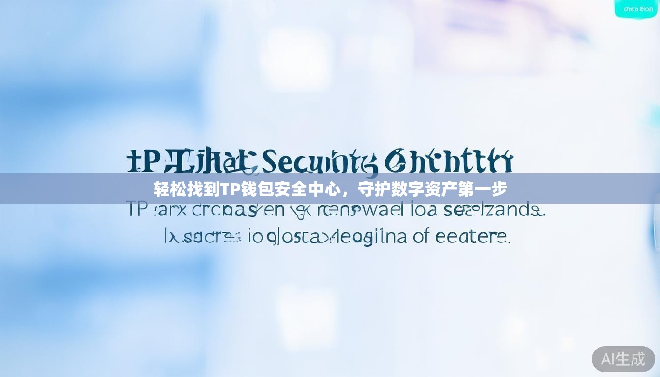 轻松找到TP钱包安全中心，守护数字资产第一步