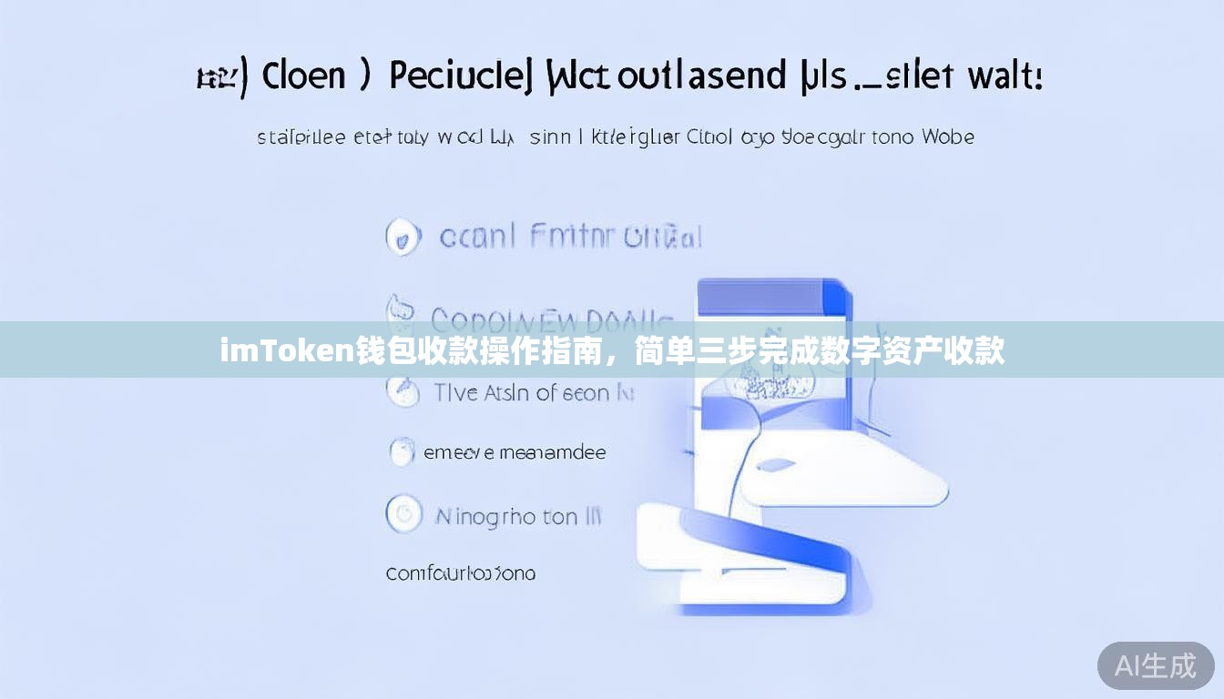 imToken钱包收款操作指南，简单三步完成数字资产收款