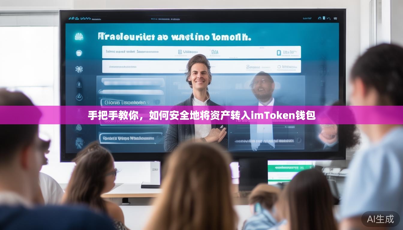 手把手教你，如何安全地将资产转入imToken钱包