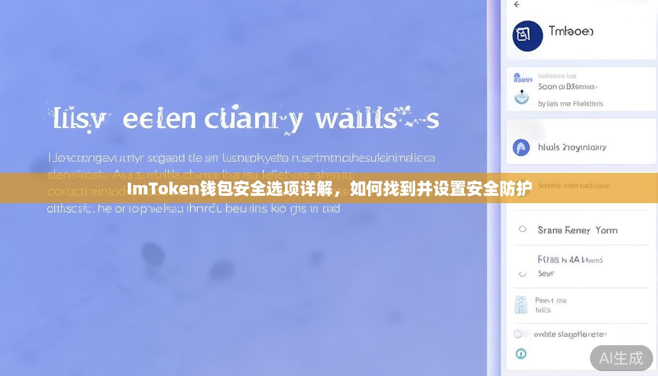 ImToken钱包安全选项详解,如何找到并设置安全防护 ImToken钱包安全选项详解,如何找到并设置安全防护