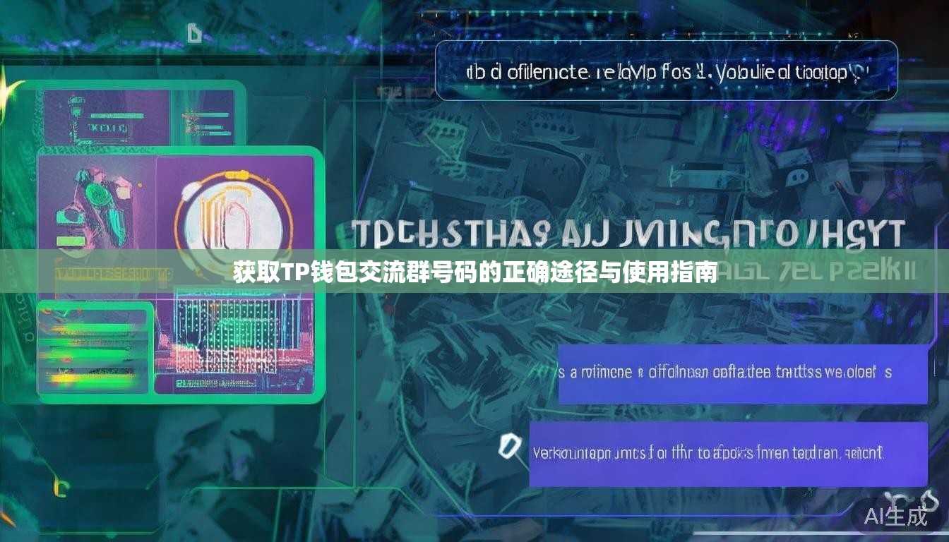 获取TP钱包交流群号码的正确途径与使用指南