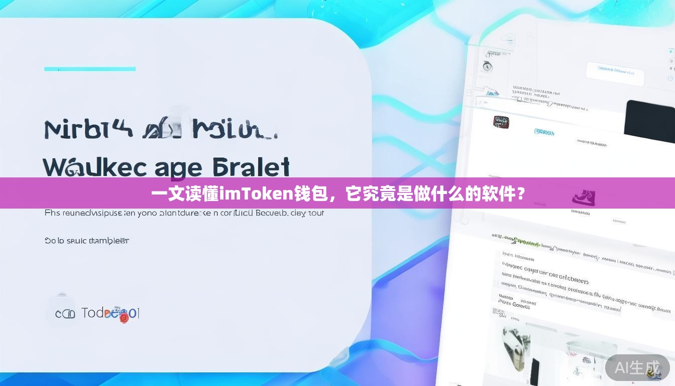 一文读懂imToken钱包，它究竟是做什么的软件？