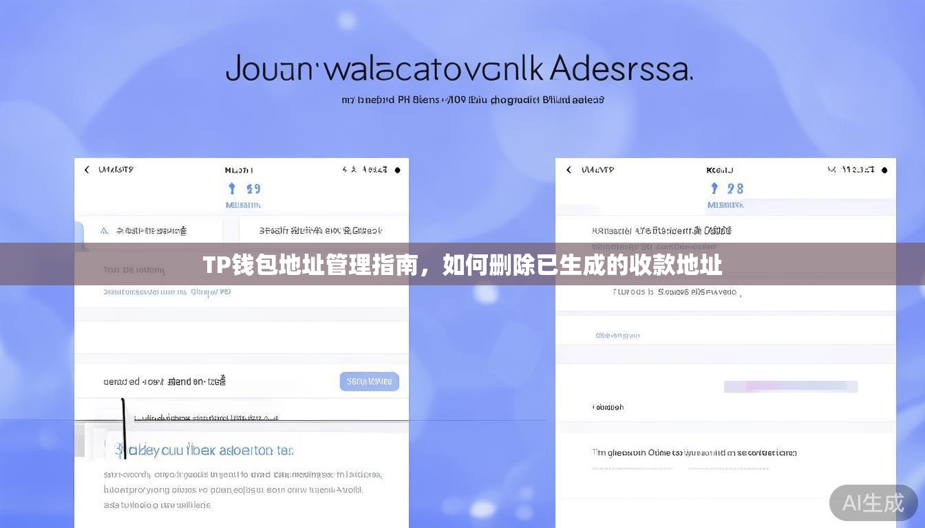 TP钱包地址管理指南,如何删除已生成的收款地址 TP钱包地址管理指南,如何删除已生成的收款地址
