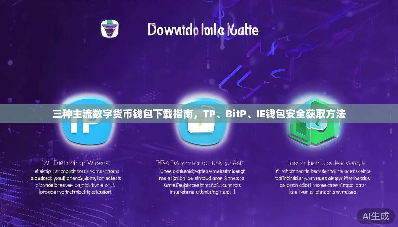 三种主流数字货币钱包下载指南，TP、BitP、IE钱包安全获取方法