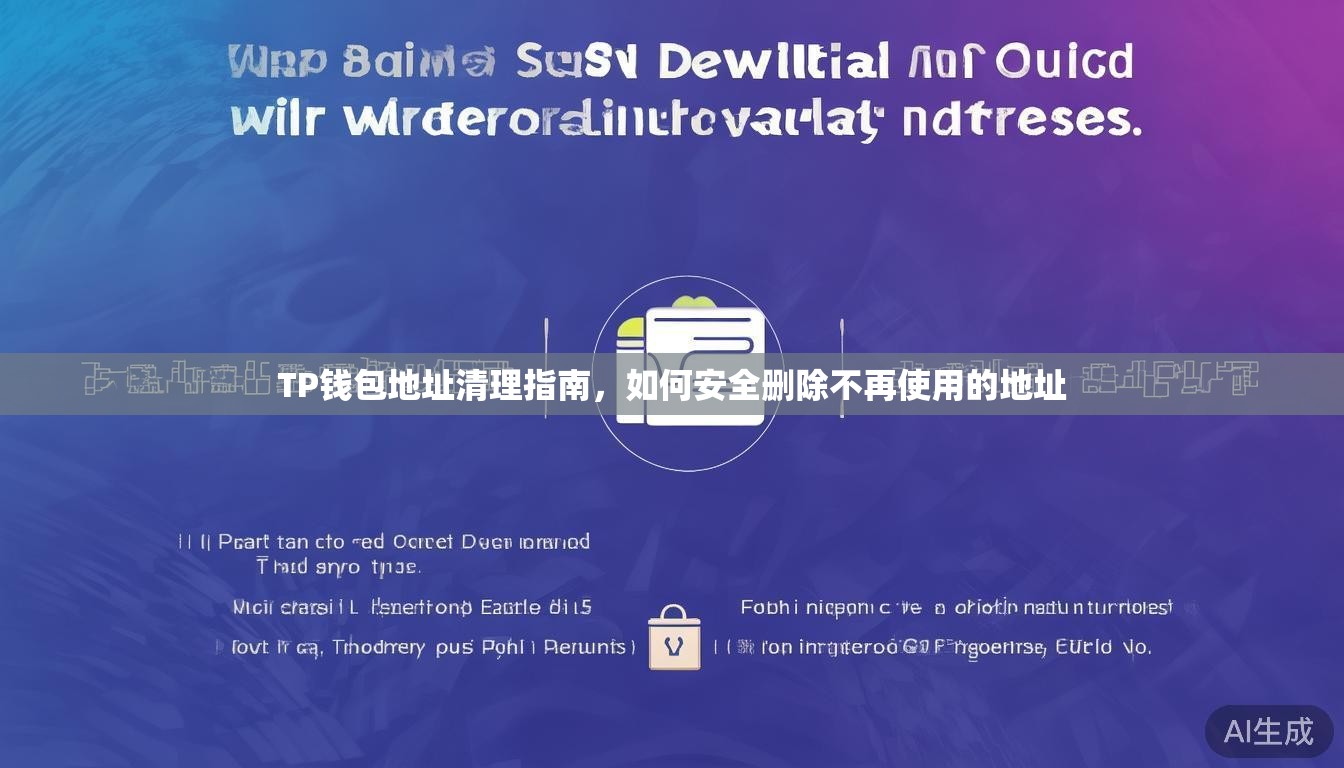 TP钱包地址清理指南，如何安全删除不再使用的地址