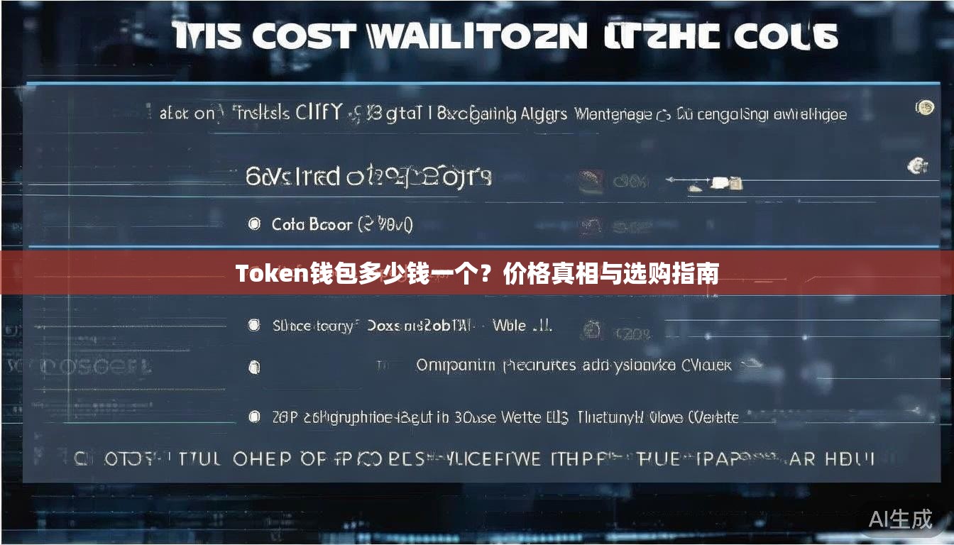 Token钱包多少钱一个？价格真相与选购指南