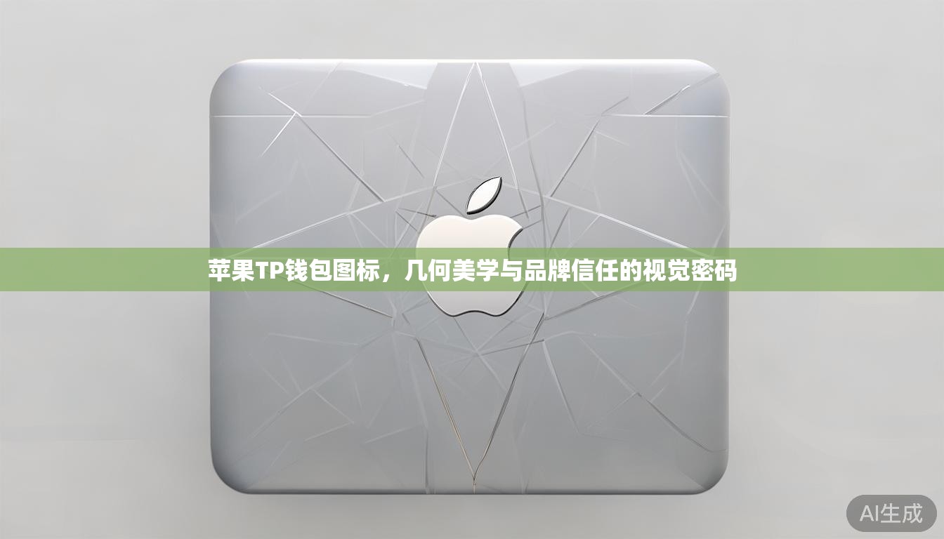 苹果TP钱包图标，几何美学与品牌信任的视觉密码