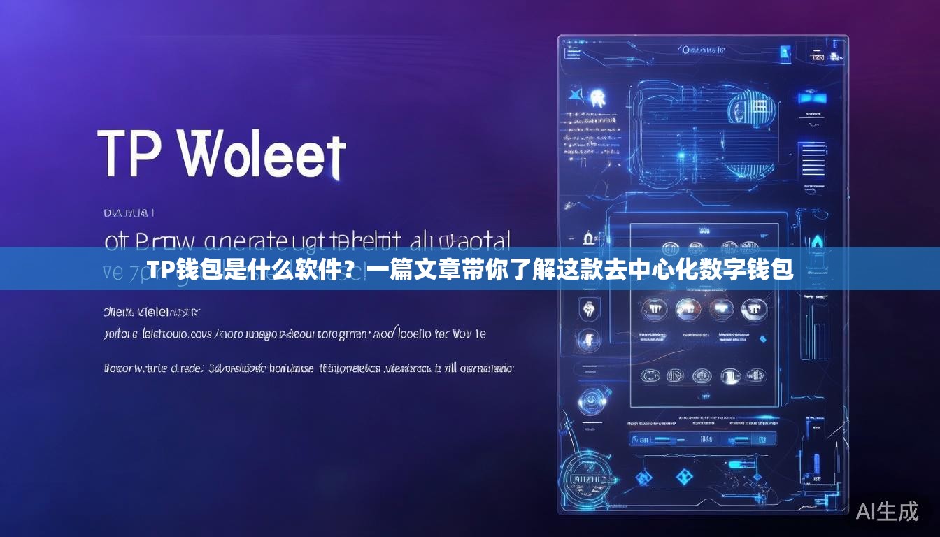TP钱包是什么软件？一篇文章带你了解这款去中心化数字钱包