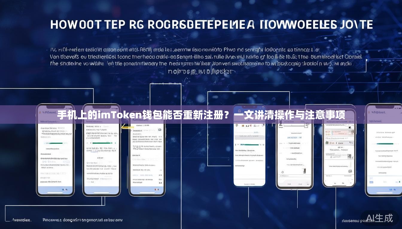 手机上的imToken钱包能否重新注册?一文讲清操作与注意事项 手机上的imToken钱包能否重新注册?一文讲清操作与注意事项