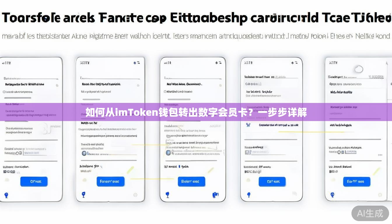 如何从imToken钱包转出数字会员卡？一步步详解