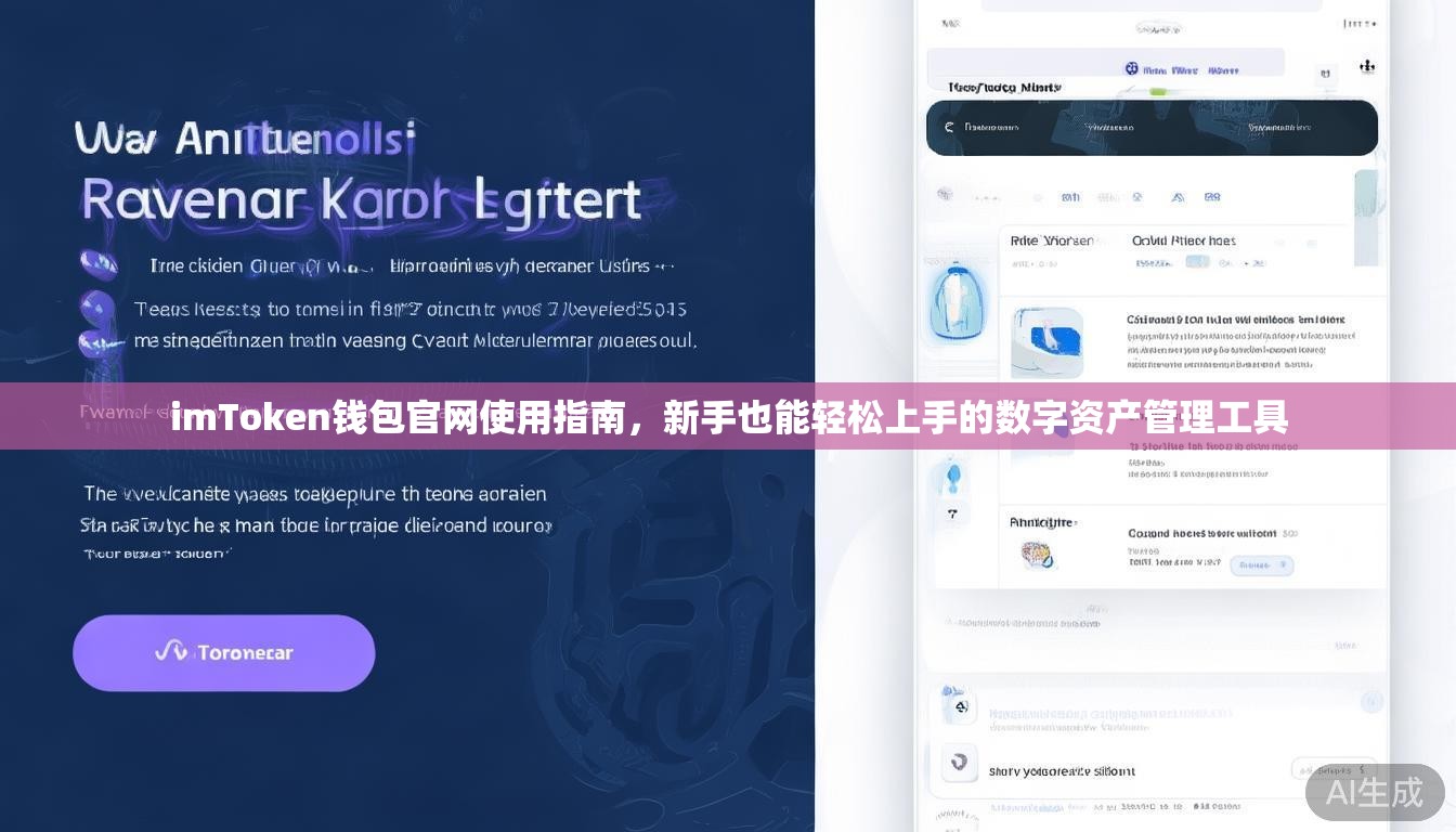 imToken钱包官网使用指南，新手也能轻松上手的数字资产管理工具
