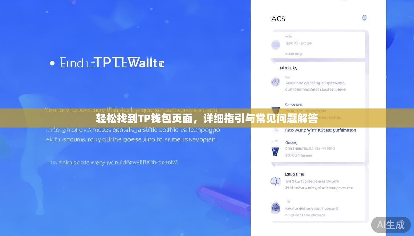轻松找到TP钱包页面，详细指引与常见问题解答