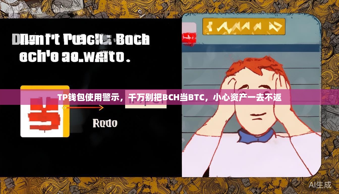TP钱包使用警示，千万别把BCH当BTC，小心资产一去不返