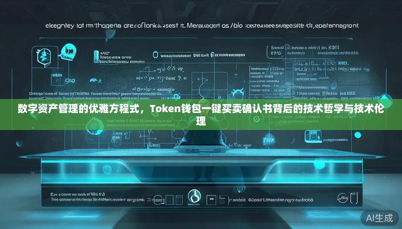 数字资产管理的优雅方程式,Token钱包一键买卖确认书背后的技术哲学与技术伦理 数字资产管理的优雅方程式,Token钱包一键买卖确认书背后的技术哲学与技术伦理
