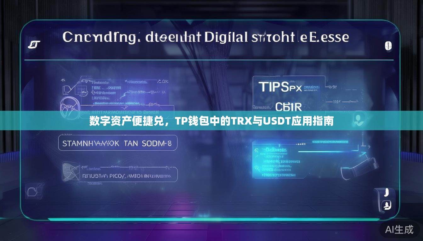 数字资产便捷兑，TP钱包中的TRX与USDT应用指南