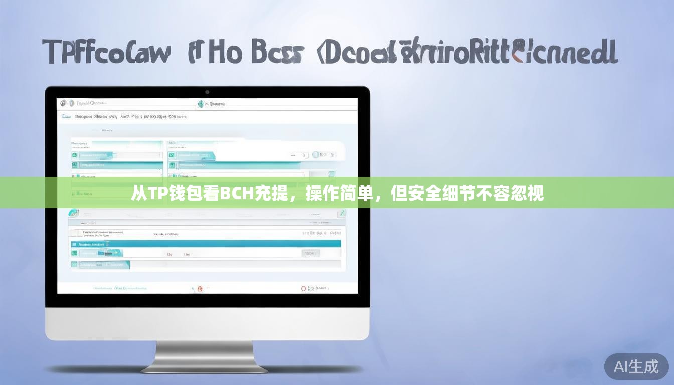 从TP钱包看BCH充提，操作简单，但安全细节不容忽视