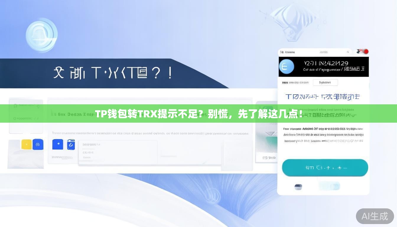 TP钱包转TRX提示不足？别慌，先了解这几点！