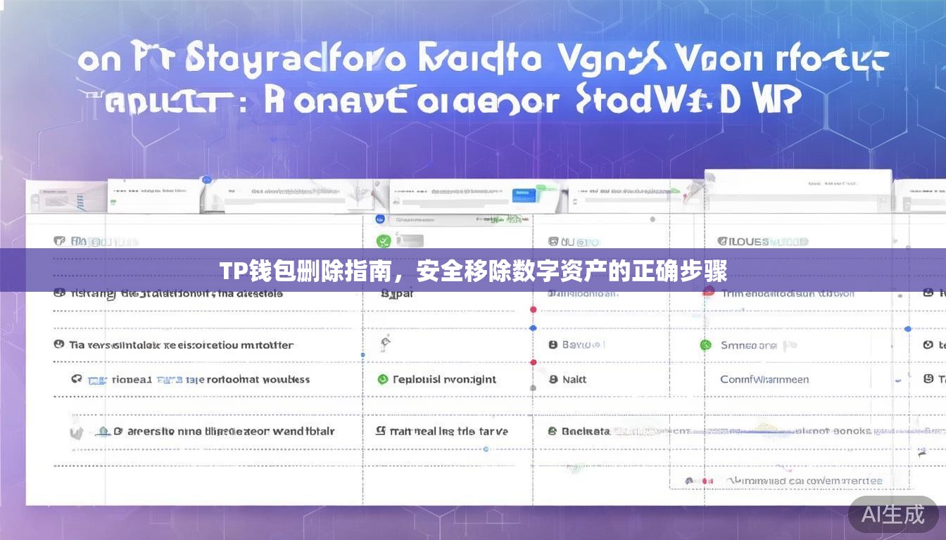 TP钱包删除指南,安全移除数字资产的正确步骤 TP钱包删除指南,安全移除数字资产的正确步骤