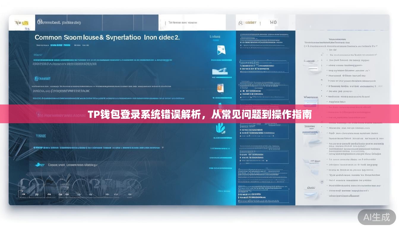 TP钱包登录系统错误解析，从常见问题到操作指南