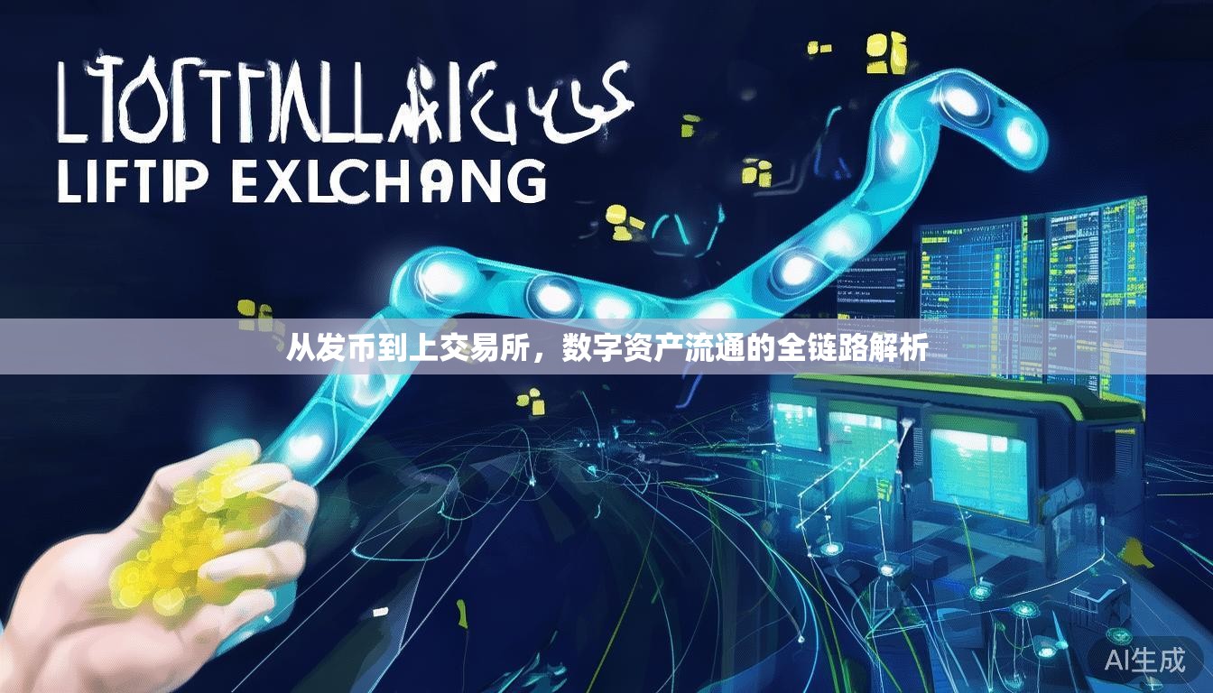 从发币到上交易所，数字资产流通的全链路解析