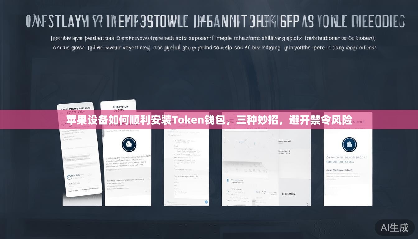 苹果设备如何顺利安装Token钱包，三种妙招，避开禁令风险
