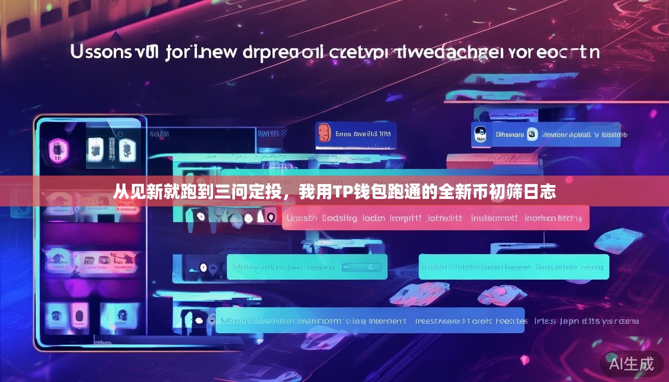 从见新就跑到三问定投,我用TP钱包跑通的全新币初筛日志 从见新就跑到三问定投,我用TP钱包跑通的全新币初筛日志