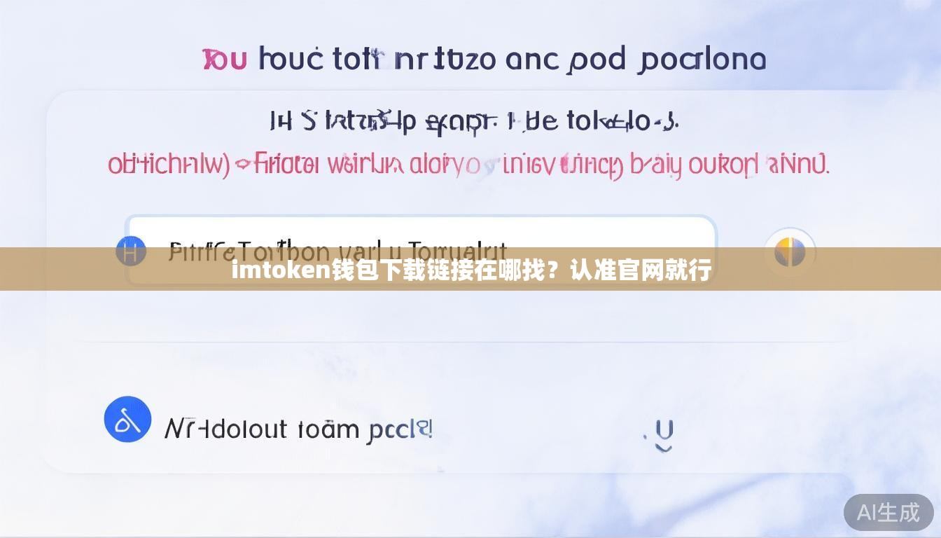 imtoken钱包下载链接在哪找?认准官网就行 imtoken钱包下载链接在哪找?认准官网就行